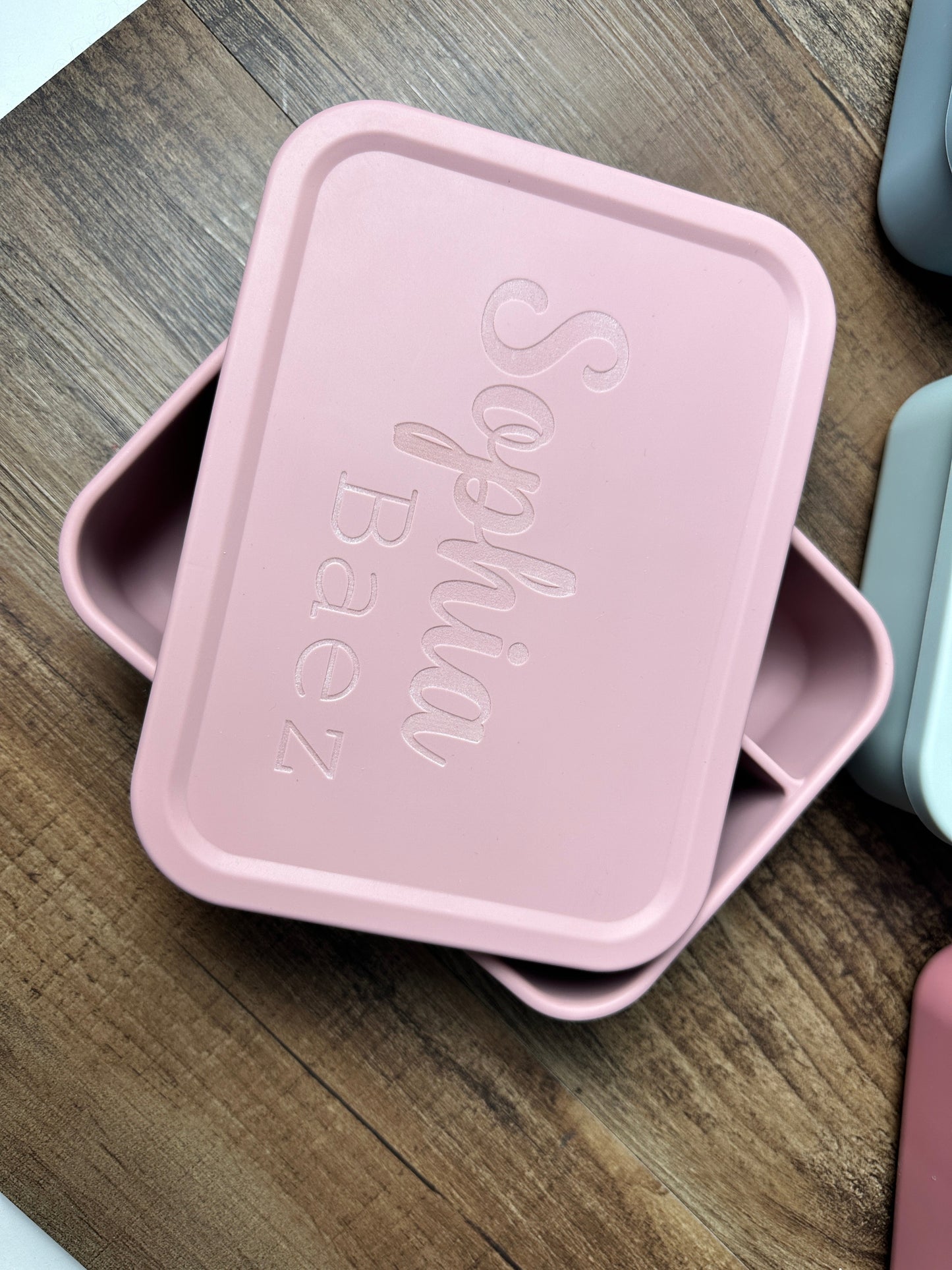 Personalized Silicone Bento Lunch Box
